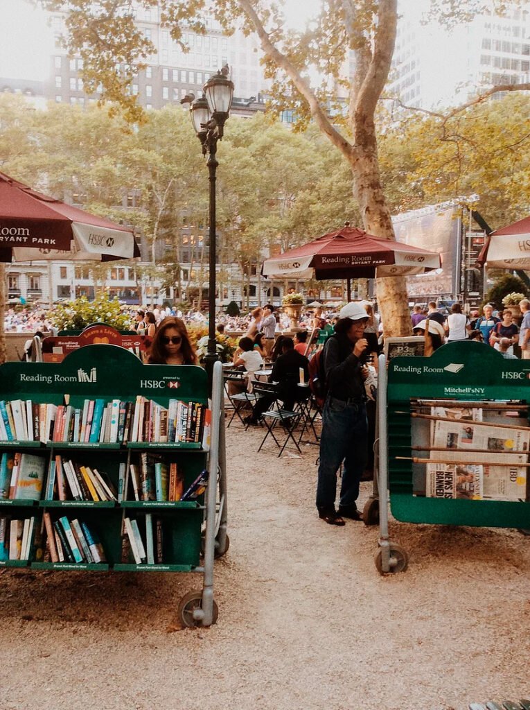 Nova York - Roteiro Completo - Livros no Bryant Park
