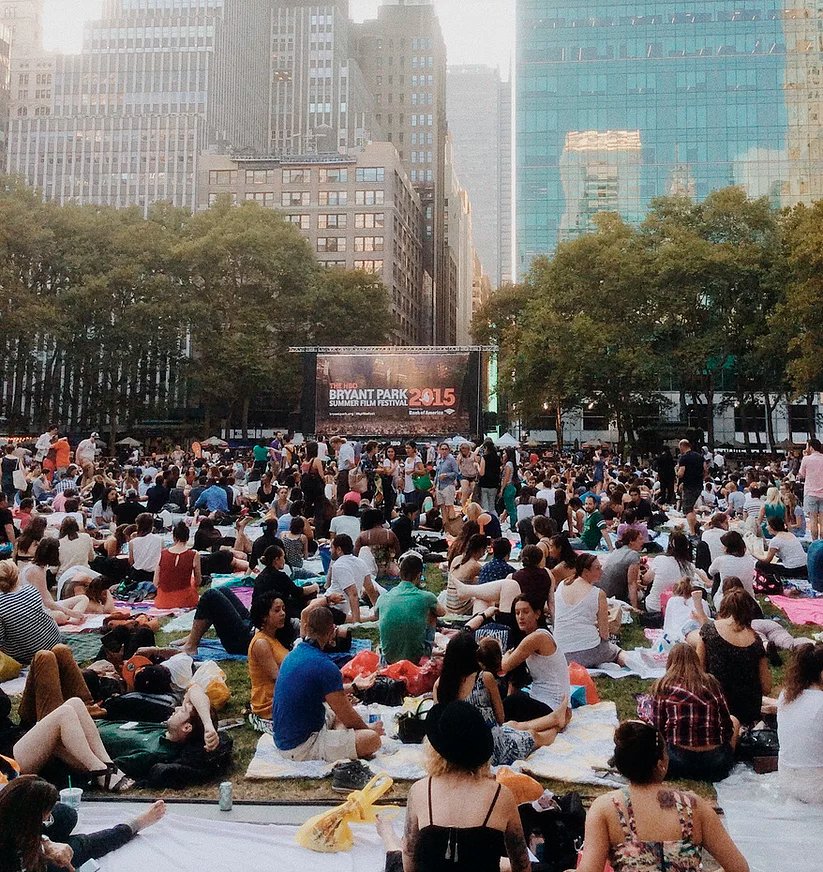 Nova York - Roteiro Completo - Cinema no Bryant Park