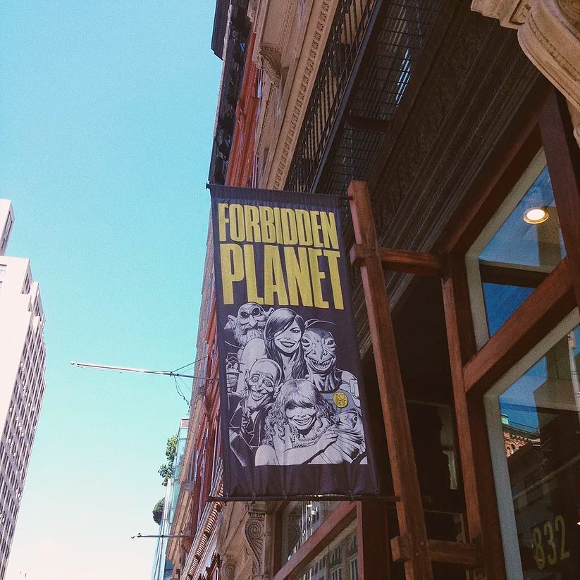 Nova York - Roteiro Completo - Fachada Forbidden Planet