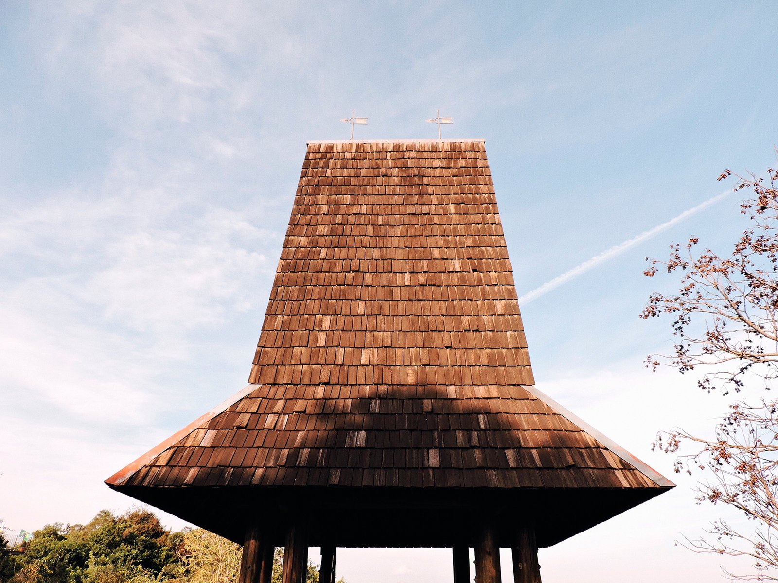 Lindíssimo mirante de madeira