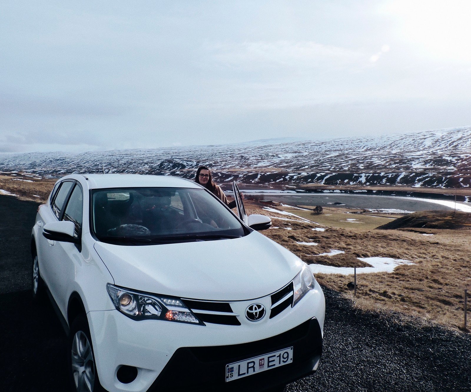 O carro que usamos em nossa roadtrip