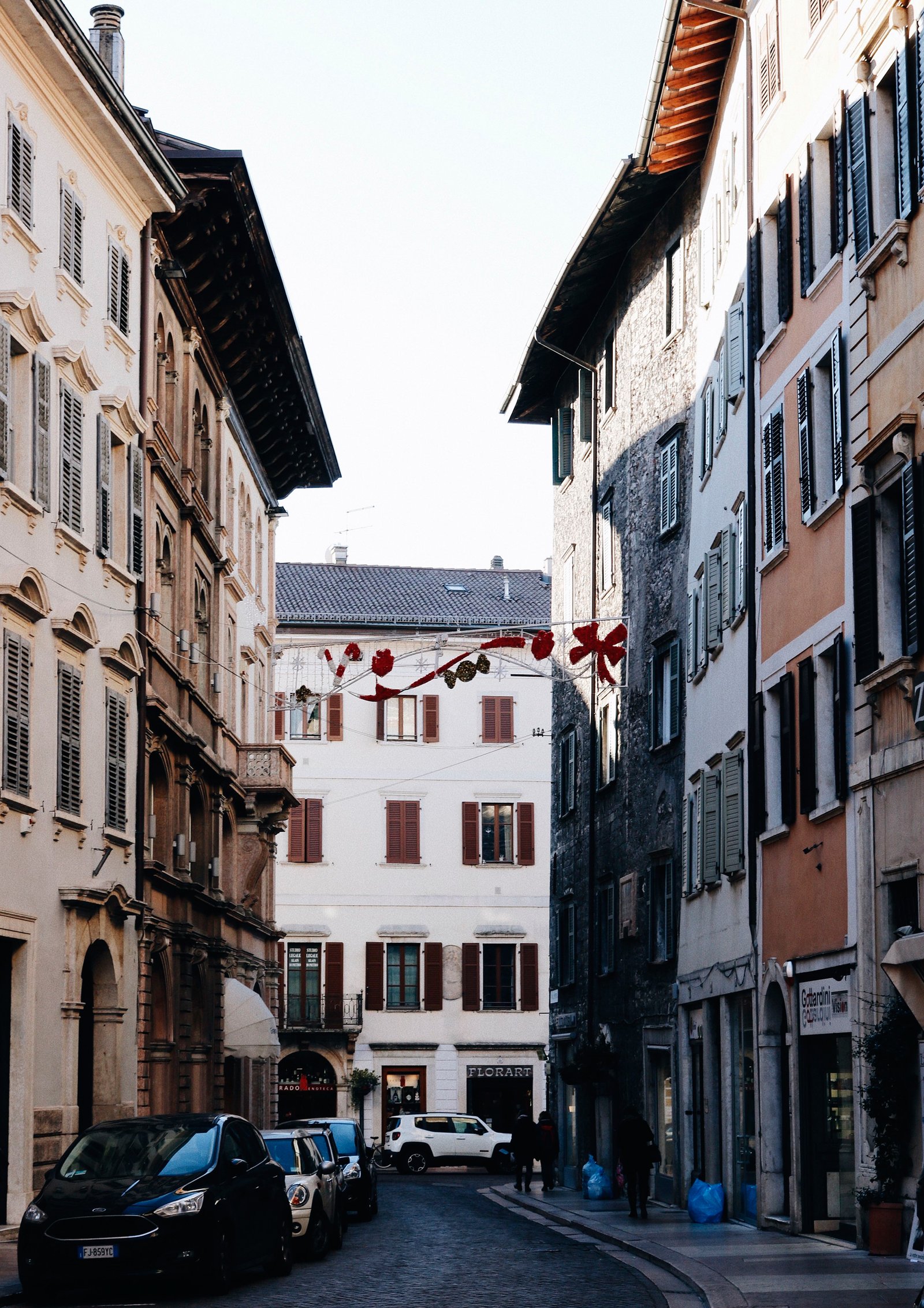 Trento e suas lindas ruas