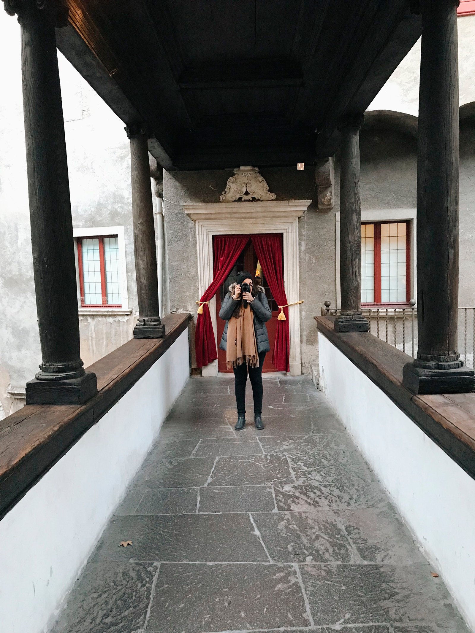 Corredores do Castelo de Buonconsiglio