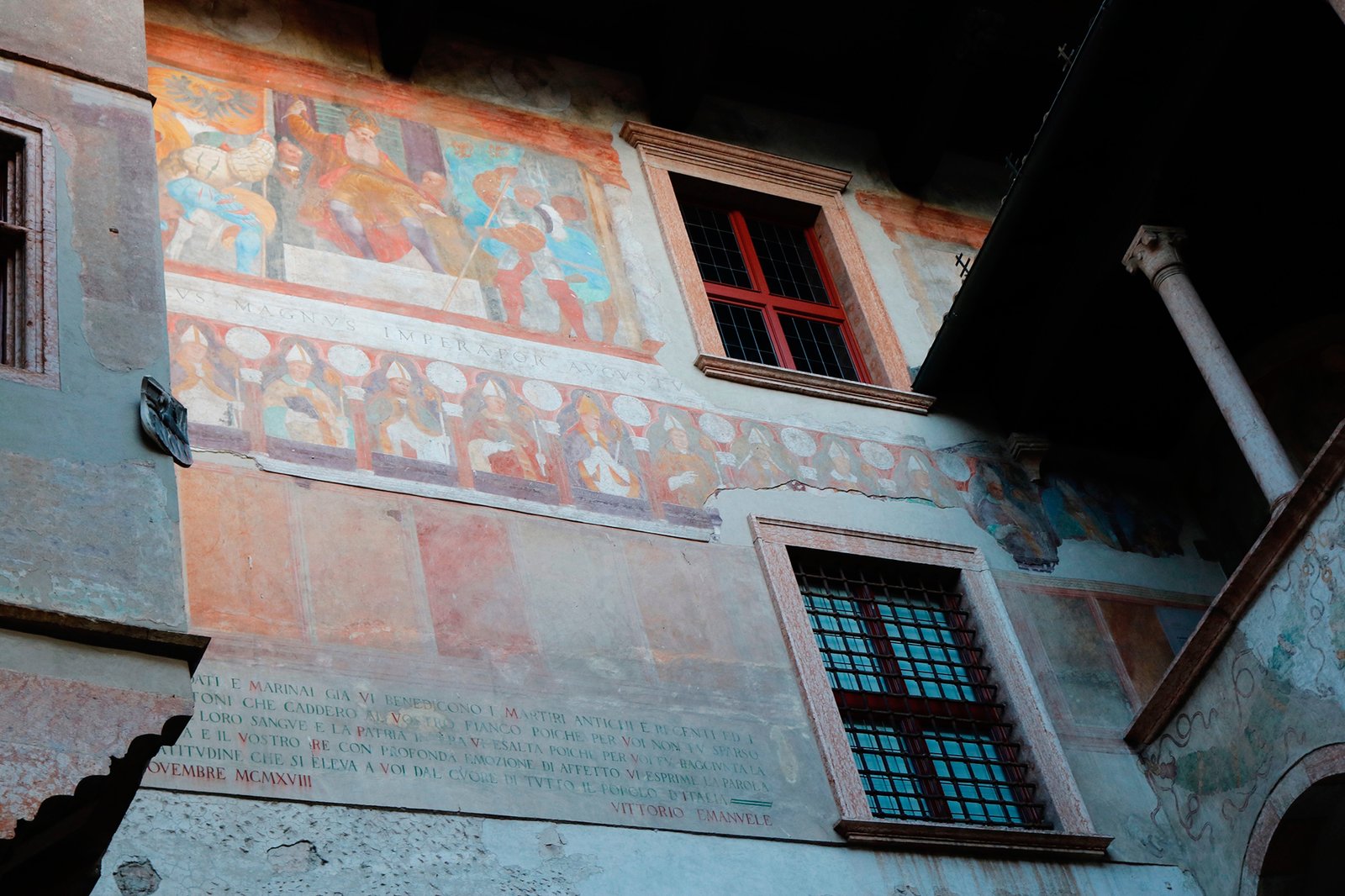 Pinturas no Castelo de Buonconsiglio