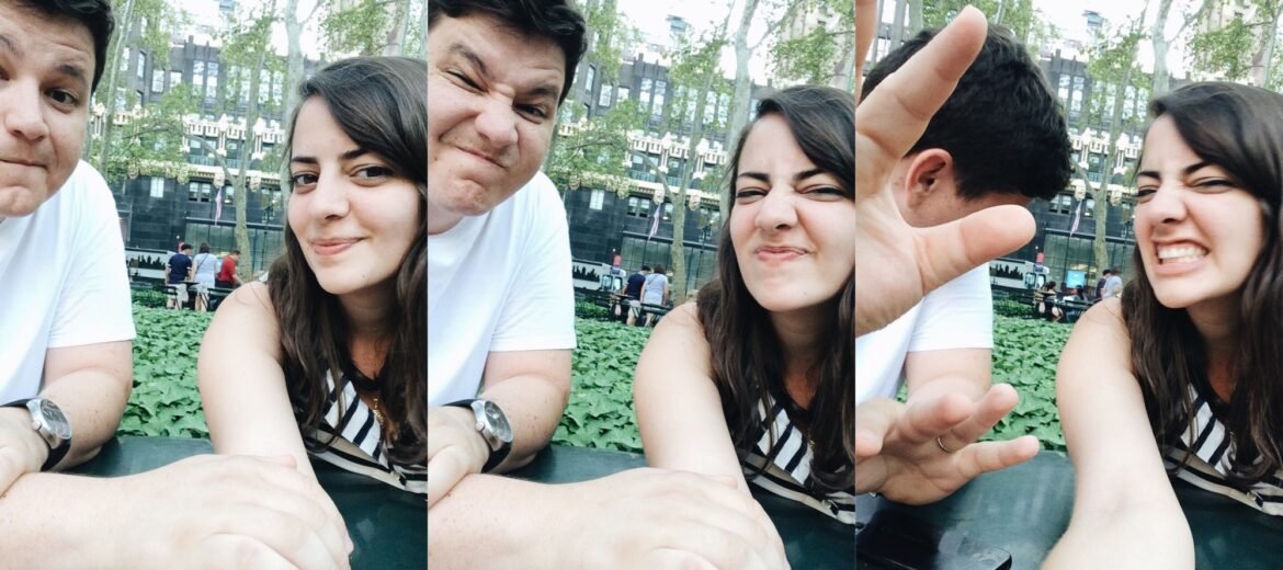 Eu e a Flora em Nova York