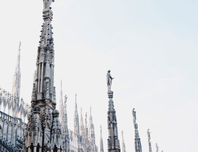 Terraço da Duomo de Milão