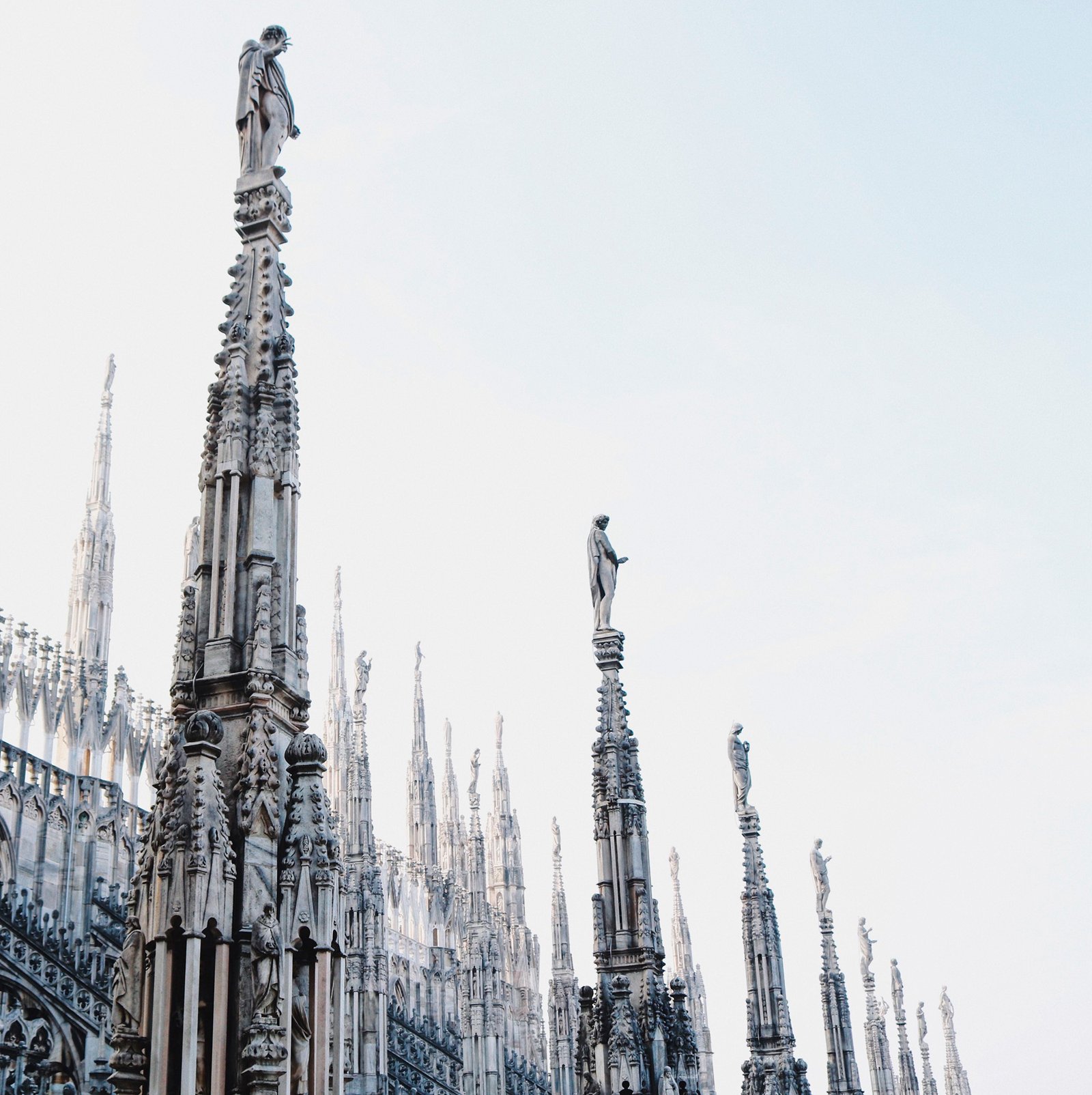 Terraço da Duomo de Milão