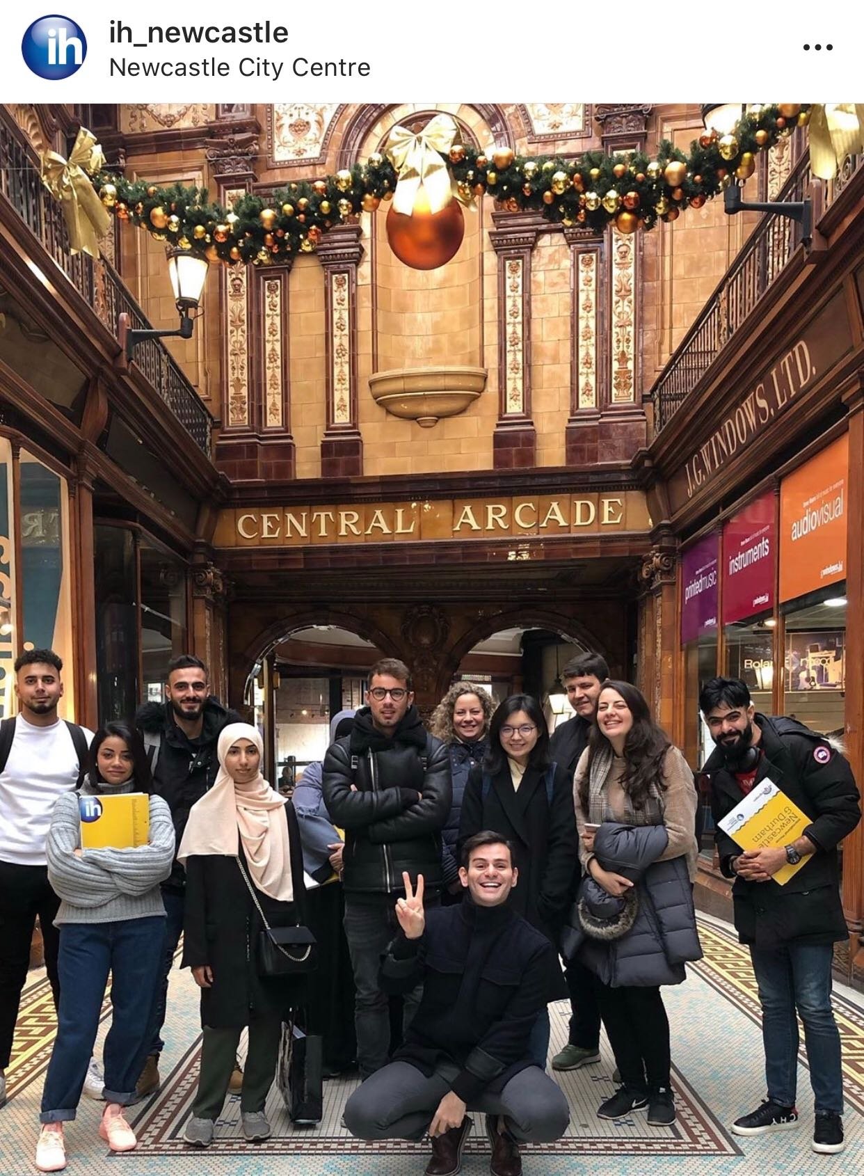 Walking tour Newcastle - IH