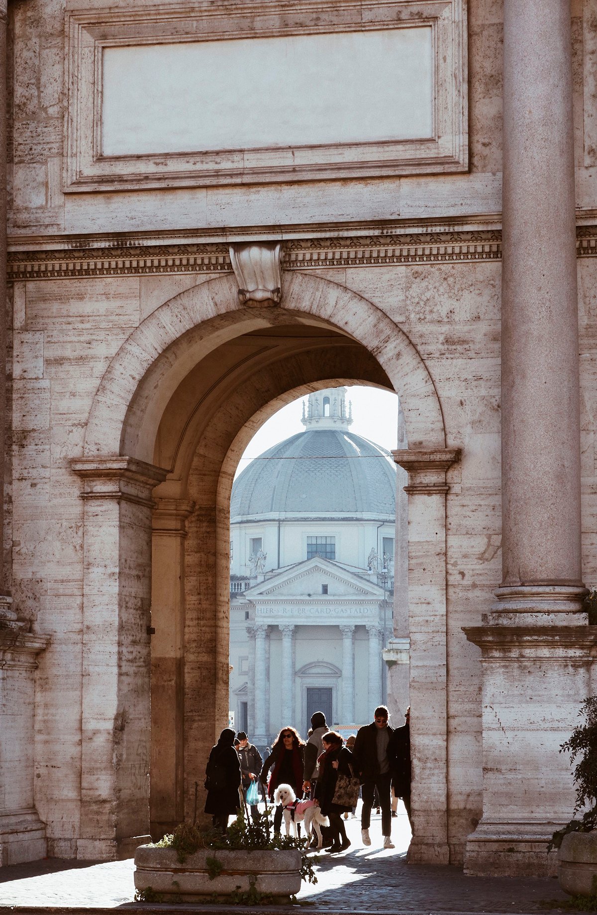 A Villa Borghese e a Piazza del Popolo - flanando em Roma