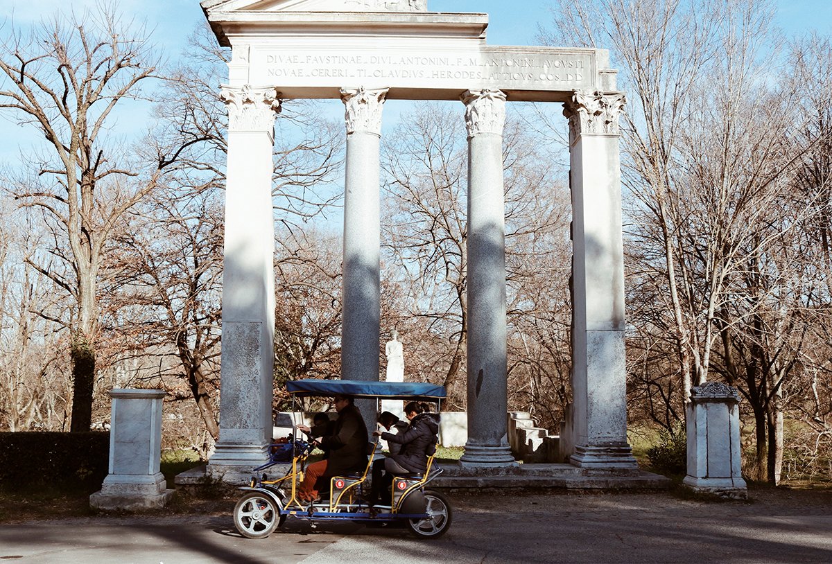 A Villa Borghese e a Piazza del Popolo - flanando em Roma