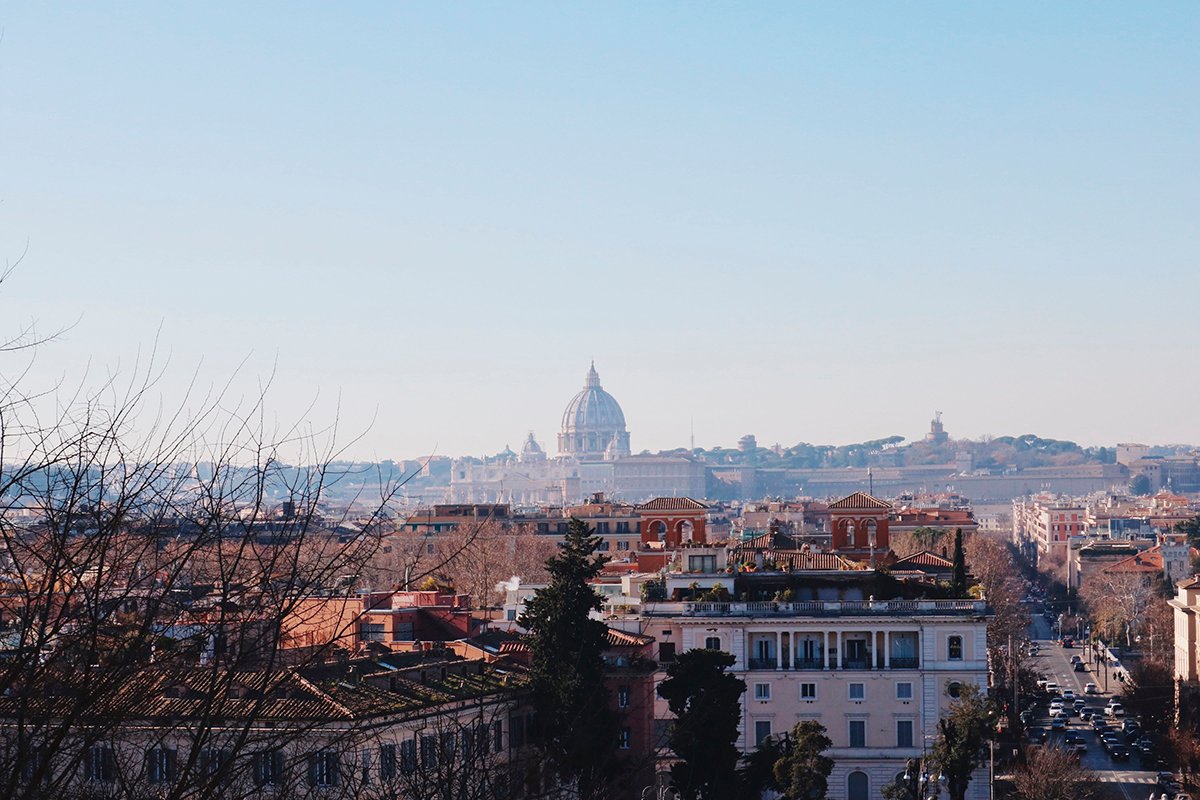 A Villa Borghese e a Piazza del Popolo - flanando em Roma