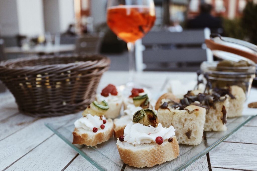 Aperitivo na Itália