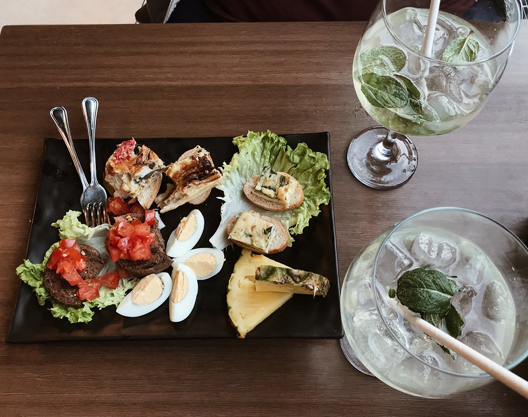 Aperitivo na Itália