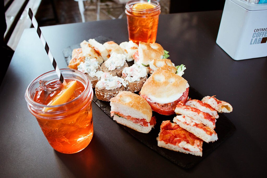 Aperitivo na Itália