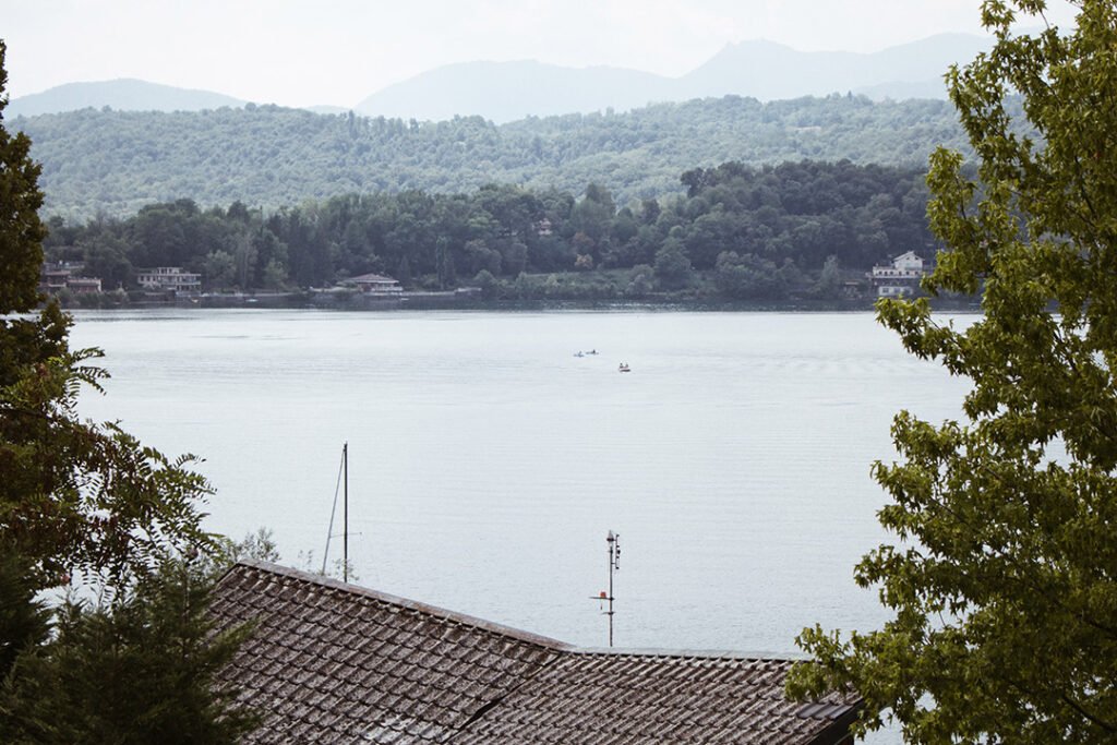 Avigliana - Vista para o Lago