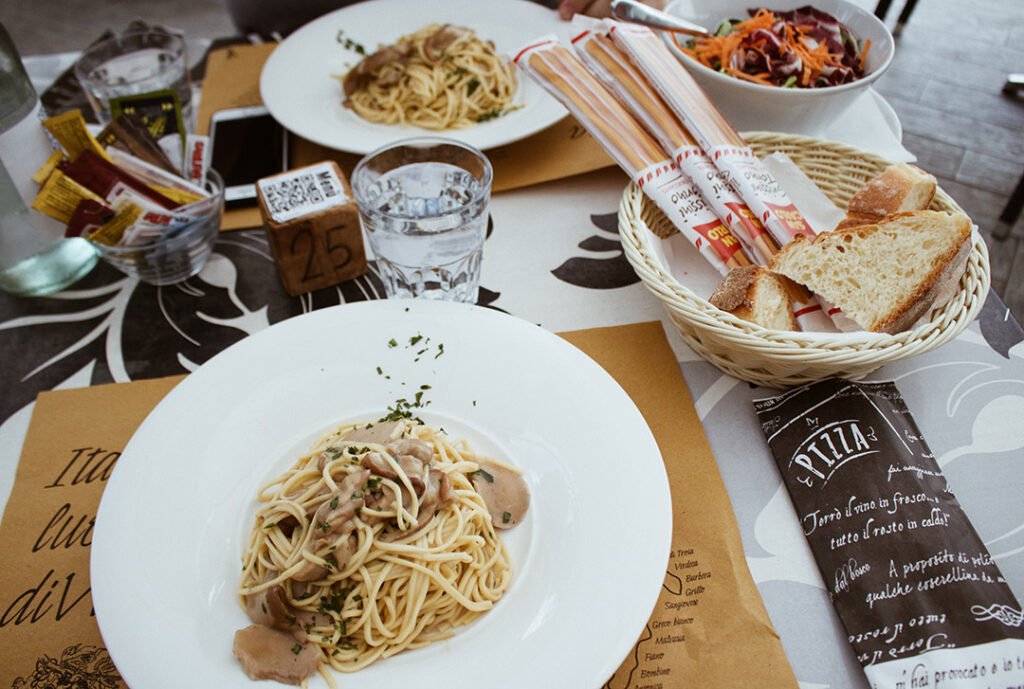 Avigliana - Pratos caros e não muito saborosos