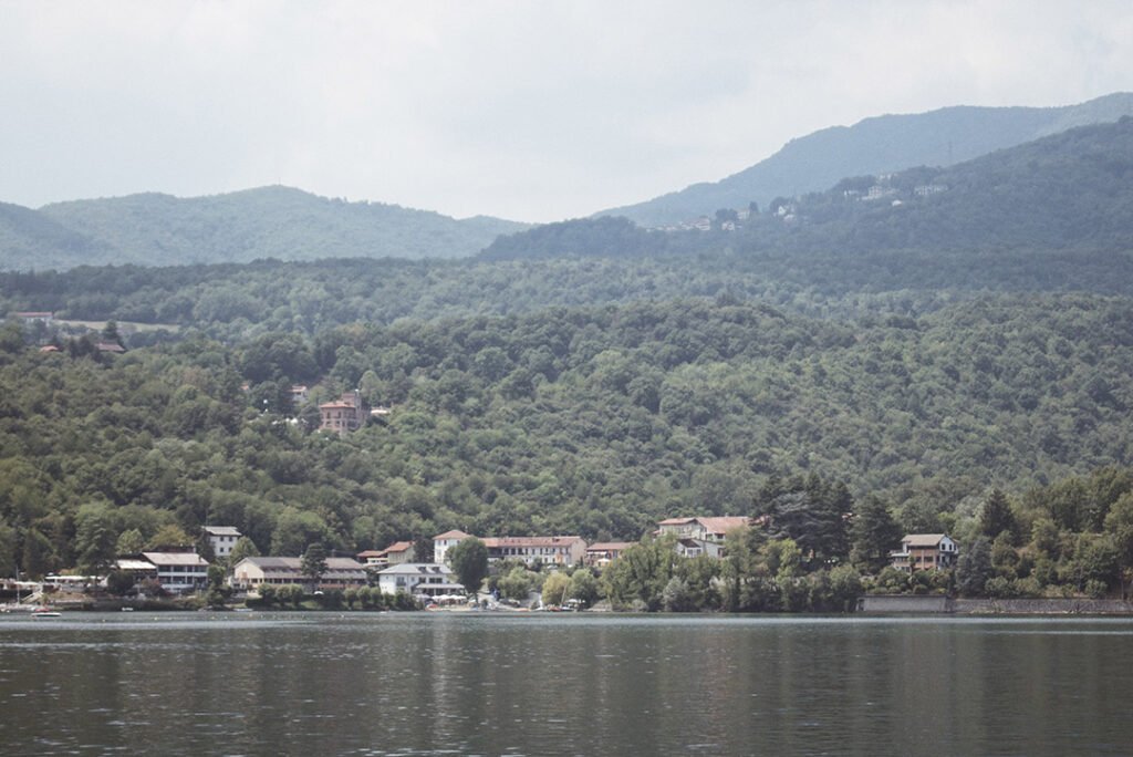 Avigliana - vista para o lago