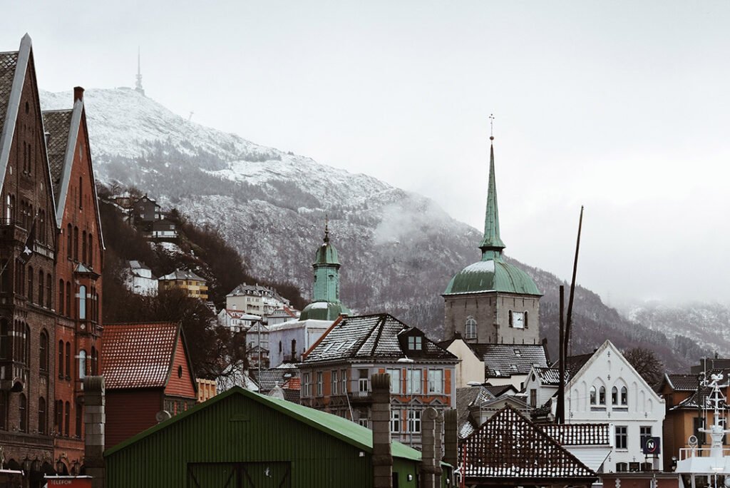 Bergen, Noruega: Lindas paisagens
