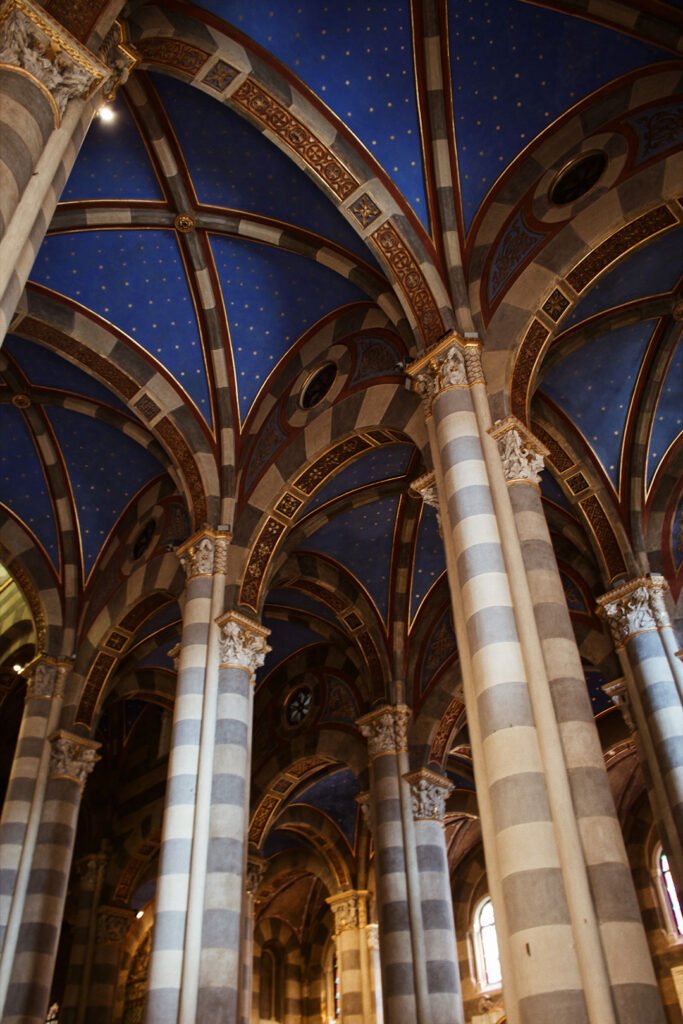 Casale Monferrato: Detalhes do teto da Duomo / Catedral