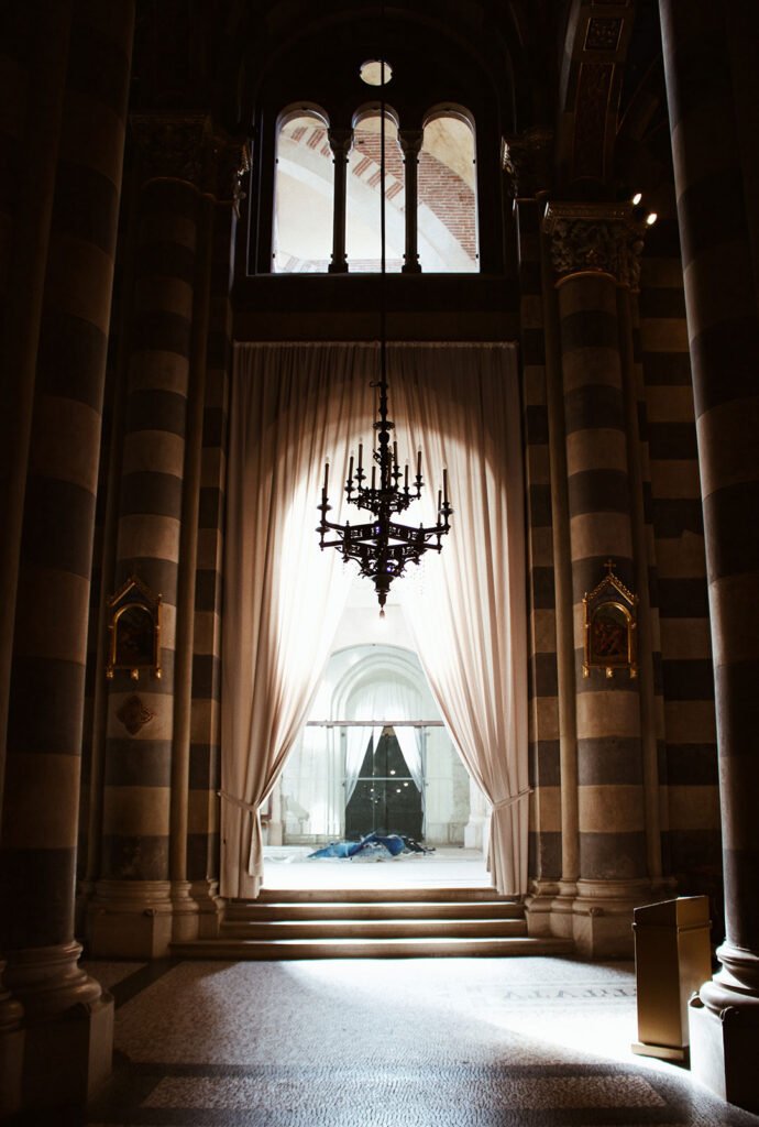 Casale Monferrato: Detalhes do interior da Duomo