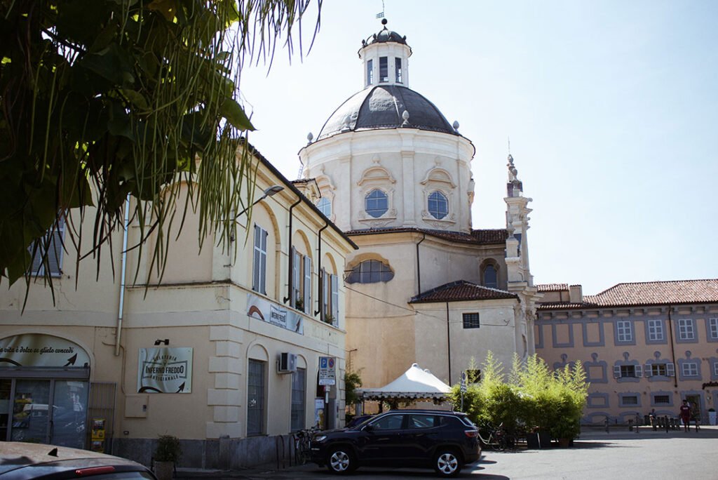 Casale Monferrato: vista da cúpula da igreja