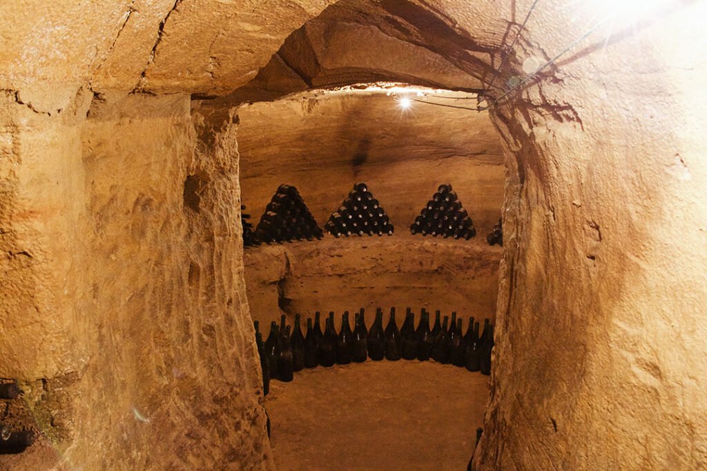 Interior de um Infernot - Monferrato