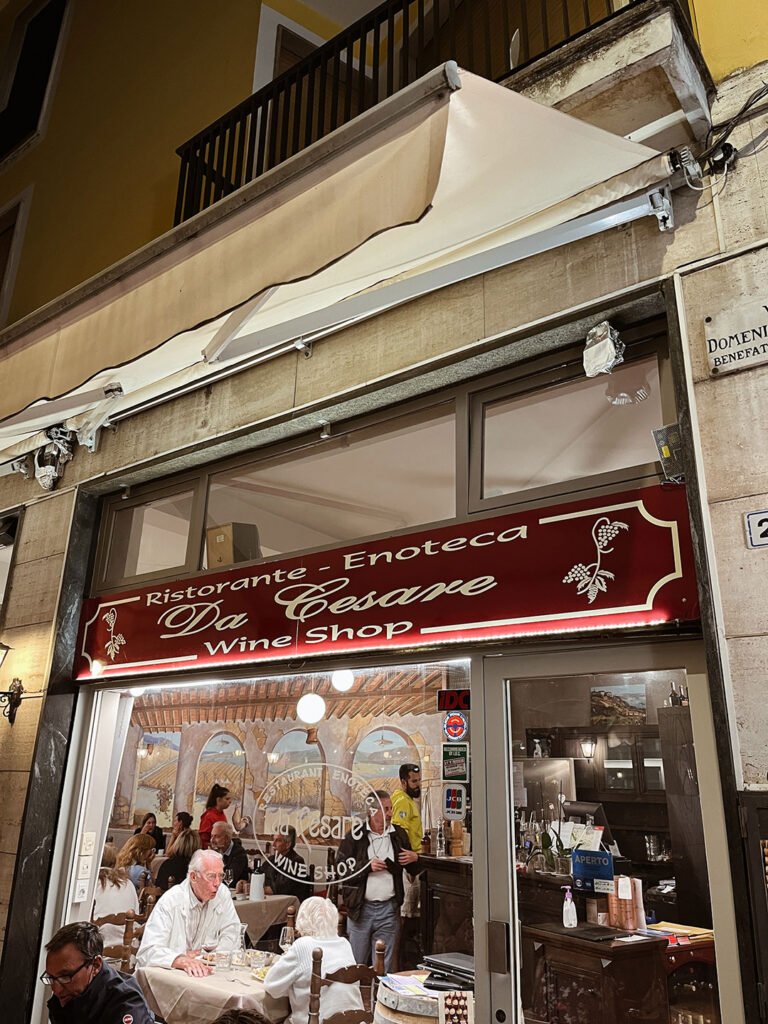 Restaurante Da Cesare