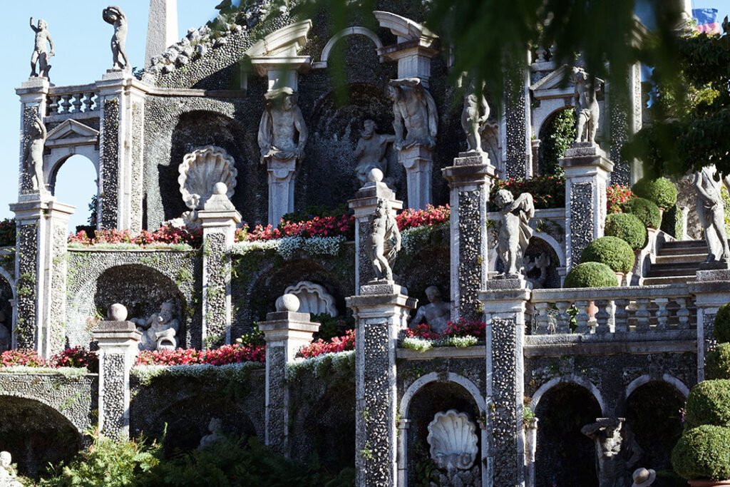 Jardins do Palazzo Borromeo, na Isola Bella - Lago Maggiore