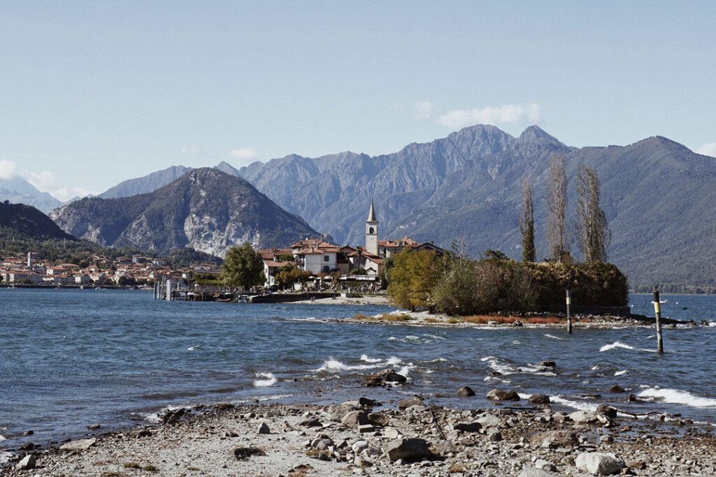 Vista a partir da Isola Bella - Stresa Lago Maggiore