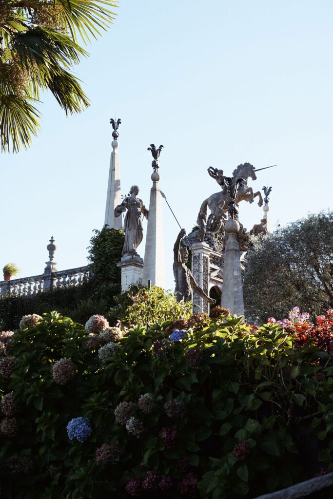 Jardins do Palazzo Borromeo, na Isola Bella - Lago Maggiore