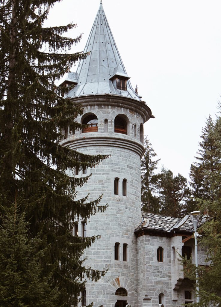 Castelo Savoia no Vale d´Aosta