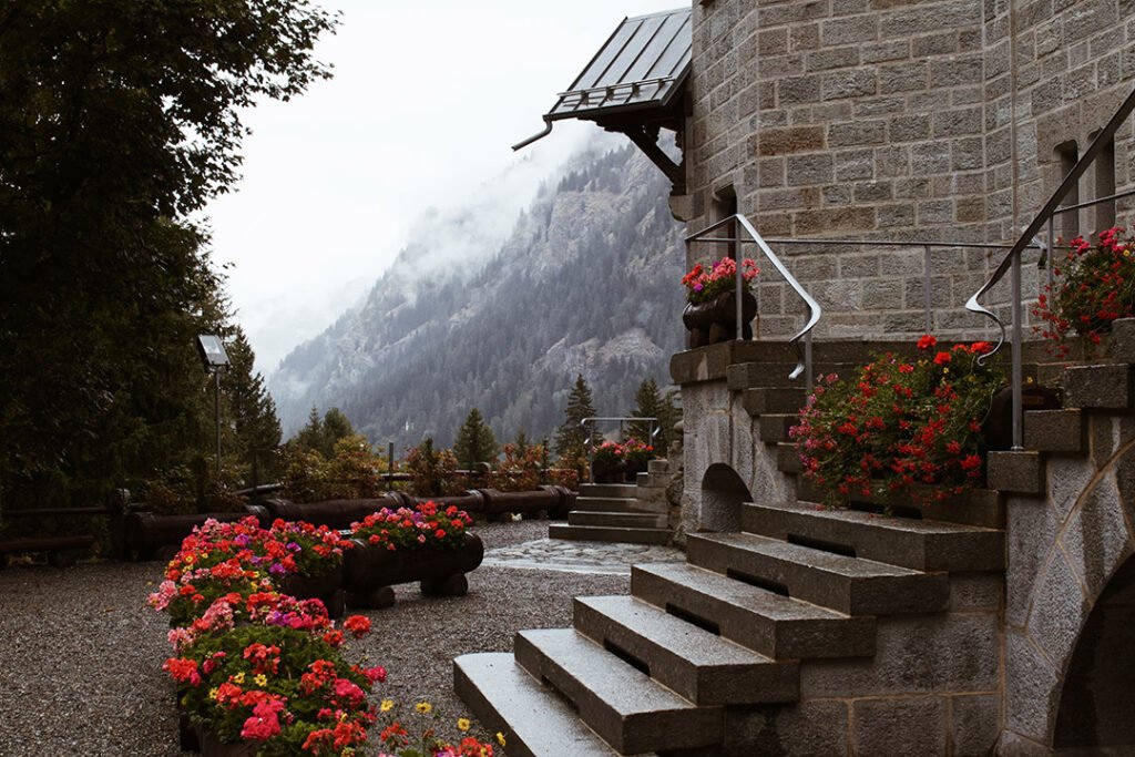 Castelo Savoia no Vale d´Aosta
