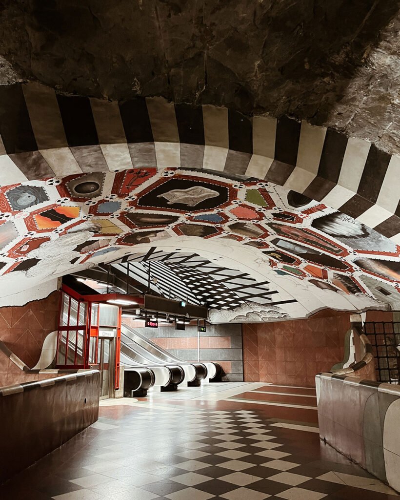 estações de metrô de Estocolmo